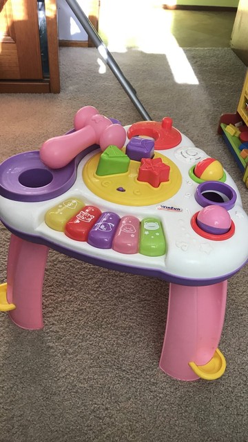 winfun balls and shapes musical table